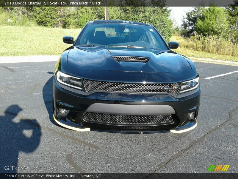 Pitch Black / Black 2018 Dodge Charger R/T Scat Pack