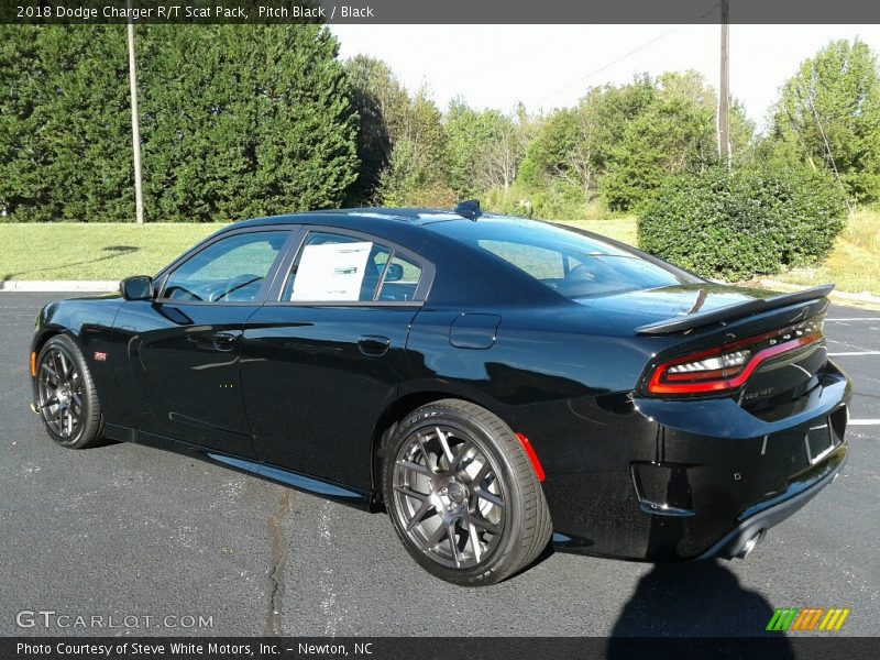 Pitch Black / Black 2018 Dodge Charger R/T Scat Pack