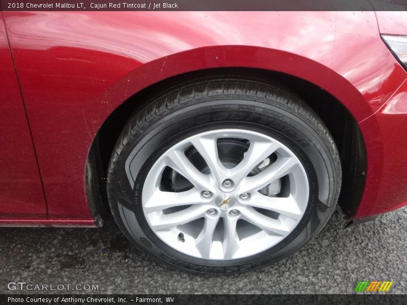 Cajun Red Tintcoat / Jet Black 2018 Chevrolet Malibu LT