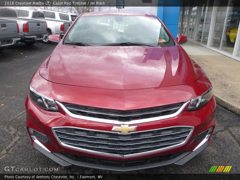Cajun Red Tintcoat / Jet Black 2018 Chevrolet Malibu LT