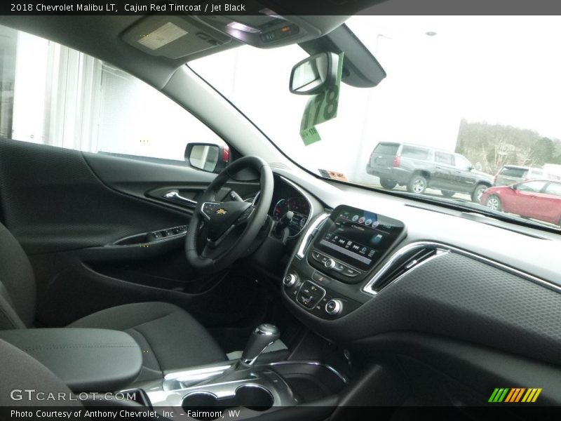 Cajun Red Tintcoat / Jet Black 2018 Chevrolet Malibu LT