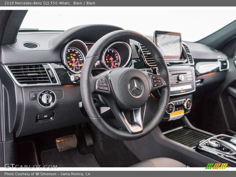 Black / Black 2018 Mercedes-Benz GLS 550 4Matic