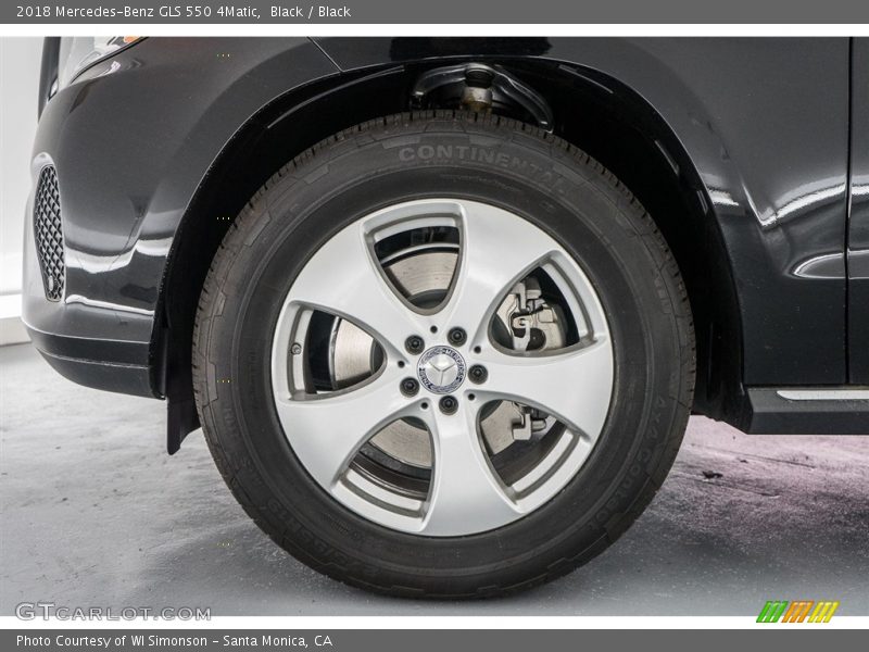 Black / Black 2018 Mercedes-Benz GLS 550 4Matic