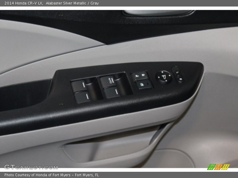Alabaster Silver Metallic / Gray 2014 Honda CR-V LX