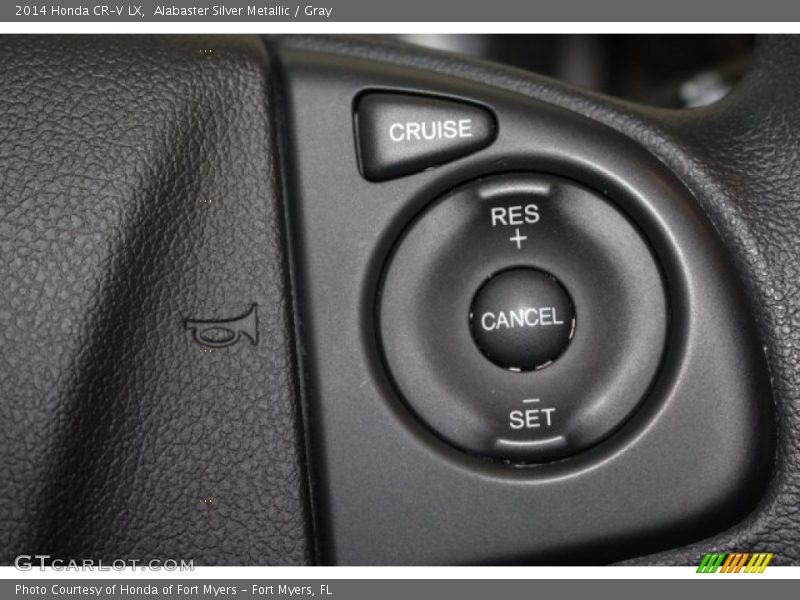 Alabaster Silver Metallic / Gray 2014 Honda CR-V LX