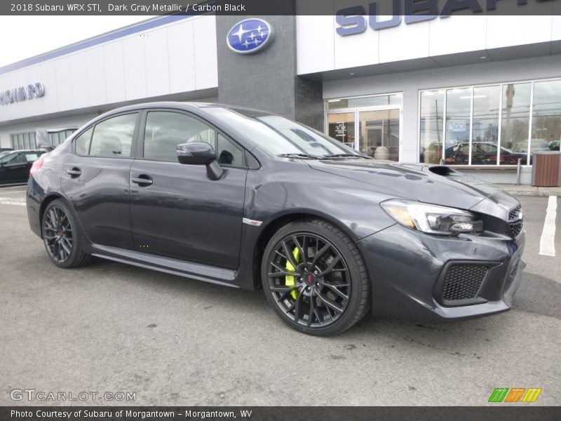 Front 3/4 View of 2018 WRX STI
