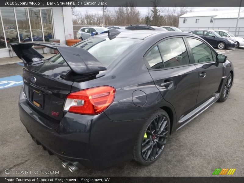 Dark Gray Metallic / Carbon Black 2018 Subaru WRX STI