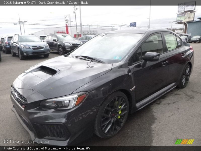 Dark Gray Metallic / Carbon Black 2018 Subaru WRX STI