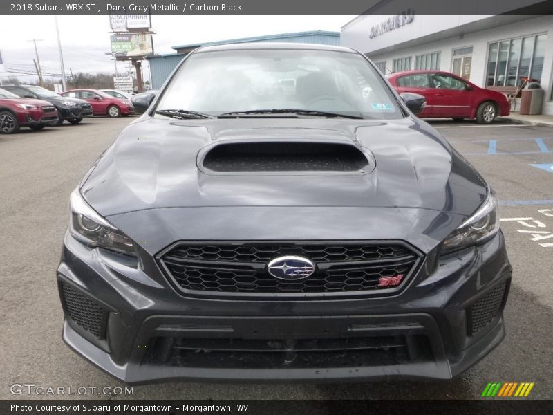 Dark Gray Metallic / Carbon Black 2018 Subaru WRX STI