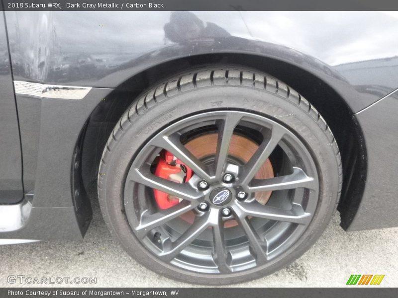 Dark Gray Metallic / Carbon Black 2018 Subaru WRX
