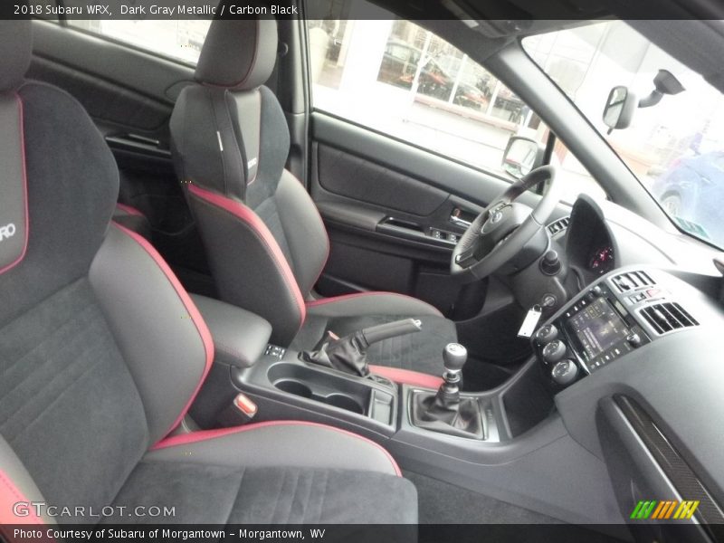 Dark Gray Metallic / Carbon Black 2018 Subaru WRX