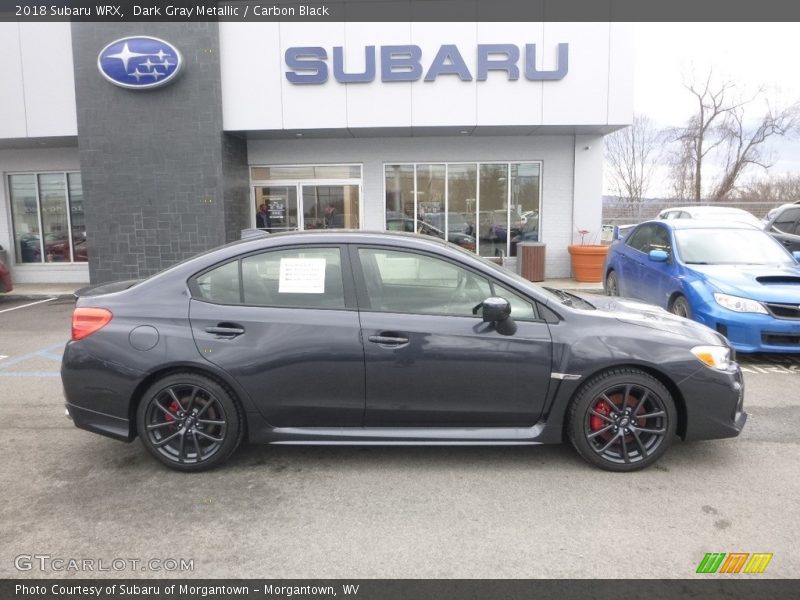 Dark Gray Metallic / Carbon Black 2018 Subaru WRX