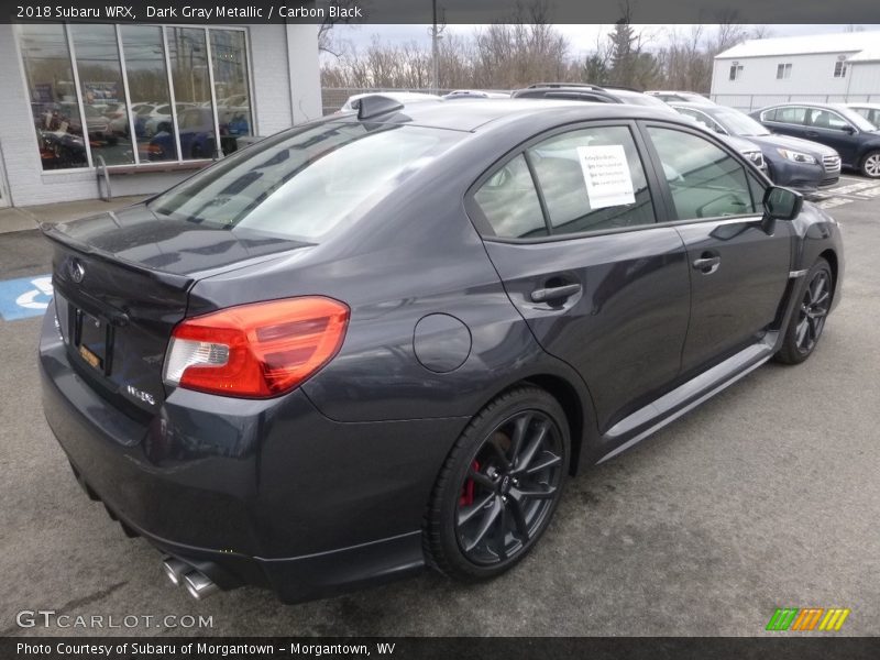 Dark Gray Metallic / Carbon Black 2018 Subaru WRX