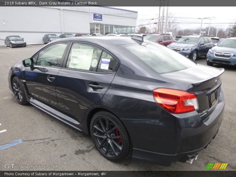 Dark Gray Metallic / Carbon Black 2018 Subaru WRX