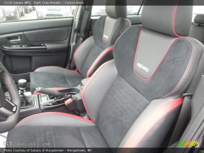 Front Seat of 2018 WRX 