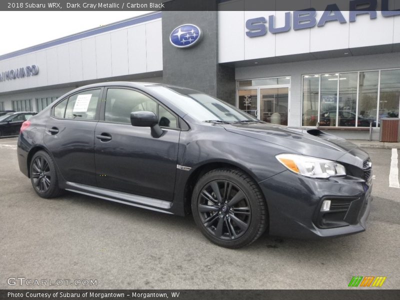 Dark Gray Metallic / Carbon Black 2018 Subaru WRX
