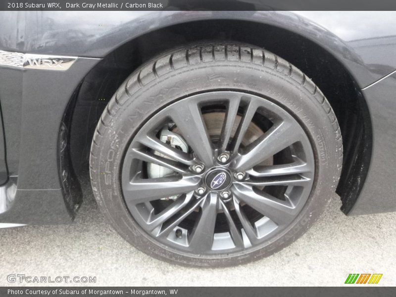 Dark Gray Metallic / Carbon Black 2018 Subaru WRX
