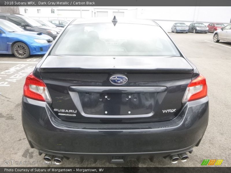 Dark Gray Metallic / Carbon Black 2018 Subaru WRX