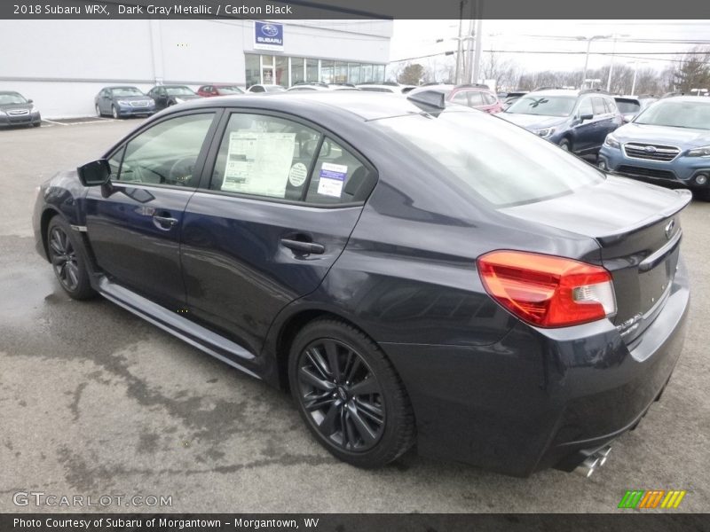 Dark Gray Metallic / Carbon Black 2018 Subaru WRX