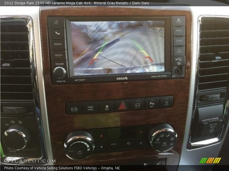 Mineral Gray Metallic / Dark Slate 2012 Dodge Ram 2500 HD Laramie Mega Cab 4x4