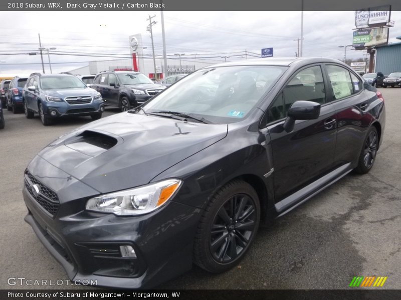 Dark Gray Metallic / Carbon Black 2018 Subaru WRX