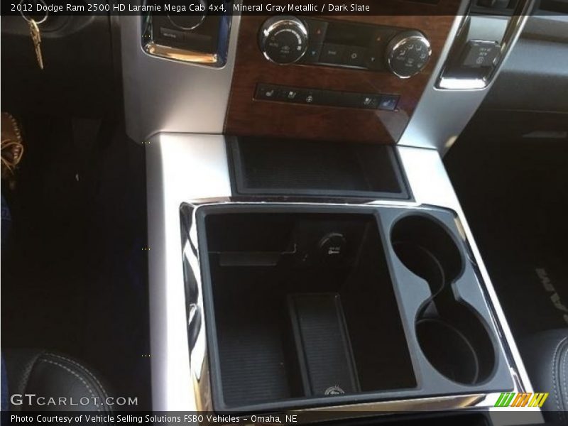 Mineral Gray Metallic / Dark Slate 2012 Dodge Ram 2500 HD Laramie Mega Cab 4x4