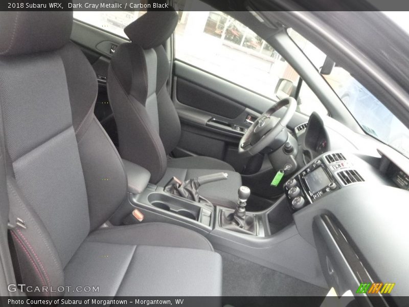 Dark Gray Metallic / Carbon Black 2018 Subaru WRX