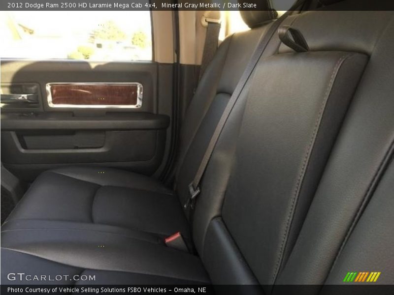 Mineral Gray Metallic / Dark Slate 2012 Dodge Ram 2500 HD Laramie Mega Cab 4x4