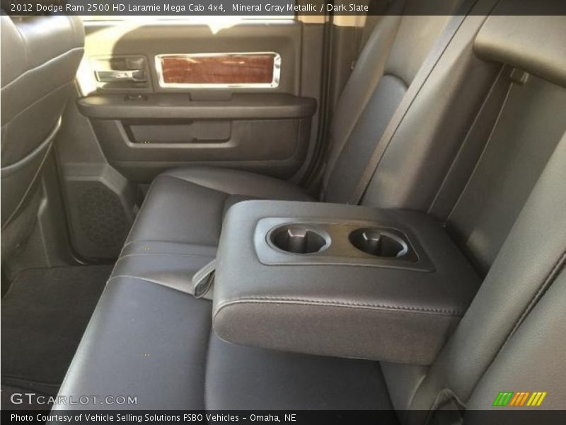 Mineral Gray Metallic / Dark Slate 2012 Dodge Ram 2500 HD Laramie Mega Cab 4x4
