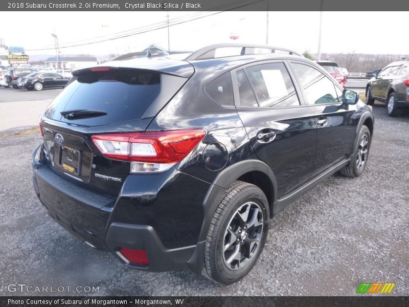 Crystal Black Silica / Black 2018 Subaru Crosstrek 2.0i Premium