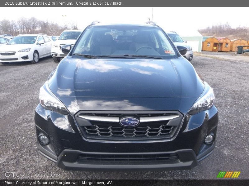 Crystal Black Silica / Black 2018 Subaru Crosstrek 2.0i Premium