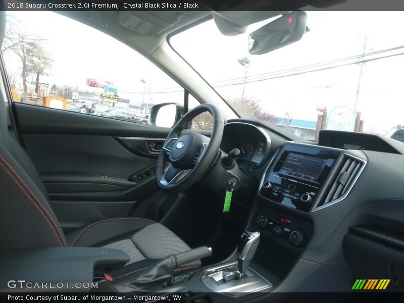 Crystal Black Silica / Black 2018 Subaru Crosstrek 2.0i Premium