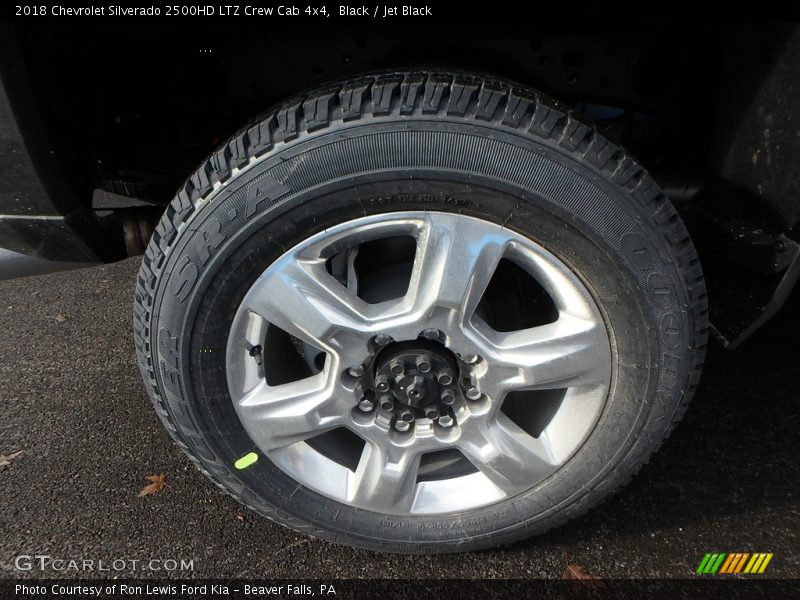 Black / Jet Black 2018 Chevrolet Silverado 2500HD LTZ Crew Cab 4x4
