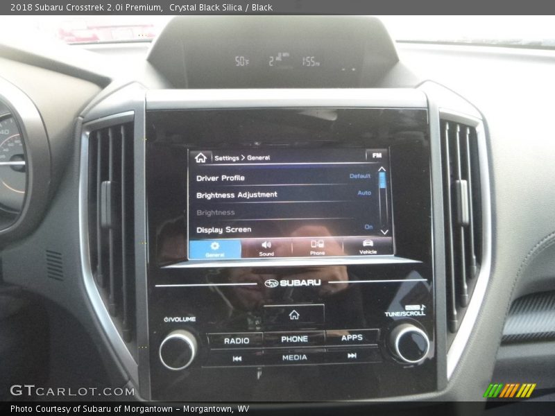 Crystal Black Silica / Black 2018 Subaru Crosstrek 2.0i Premium