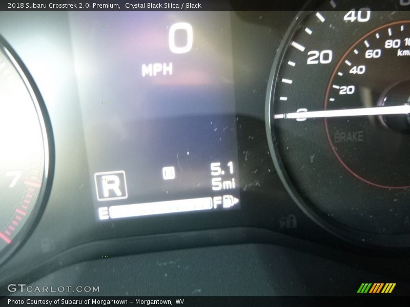 Crystal Black Silica / Black 2018 Subaru Crosstrek 2.0i Premium
