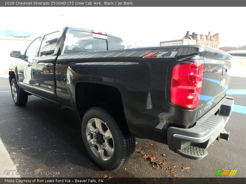 Black / Jet Black 2018 Chevrolet Silverado 2500HD LTZ Crew Cab 4x4