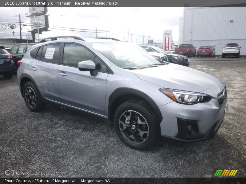 Ice Silver Metallic / Black 2018 Subaru Crosstrek 2.0i Premium