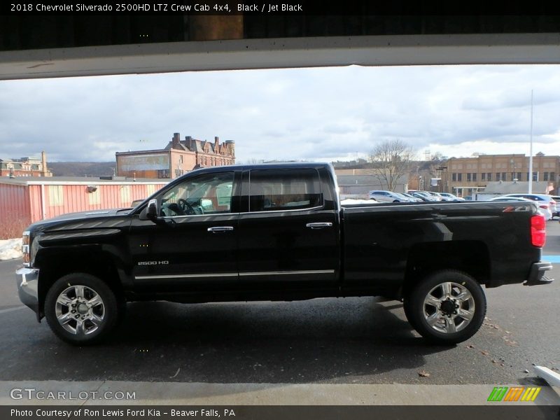 Black / Jet Black 2018 Chevrolet Silverado 2500HD LTZ Crew Cab 4x4