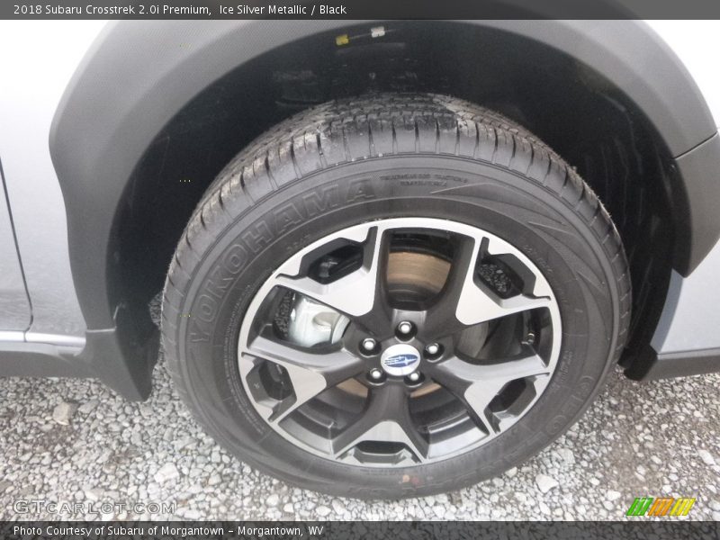 Ice Silver Metallic / Black 2018 Subaru Crosstrek 2.0i Premium