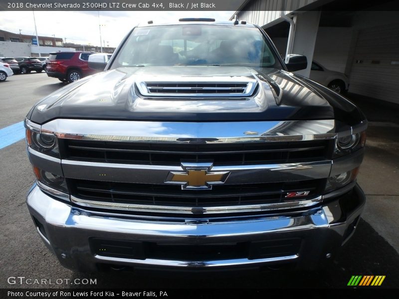 Black / Jet Black 2018 Chevrolet Silverado 2500HD LTZ Crew Cab 4x4