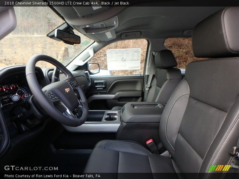 Black / Jet Black 2018 Chevrolet Silverado 2500HD LTZ Crew Cab 4x4