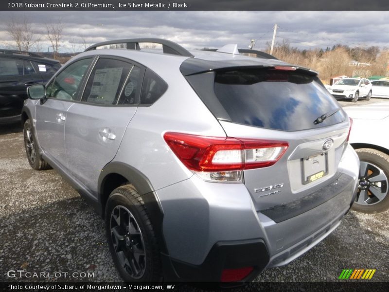 Ice Silver Metallic / Black 2018 Subaru Crosstrek 2.0i Premium