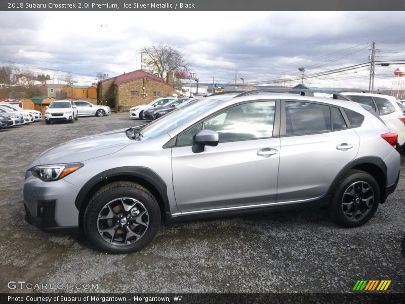 Ice Silver Metallic / Black 2018 Subaru Crosstrek 2.0i Premium