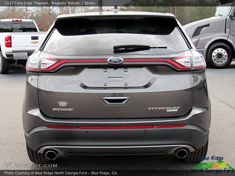 Magnetic Metallic / Ebony 2017 Ford Edge Titanium