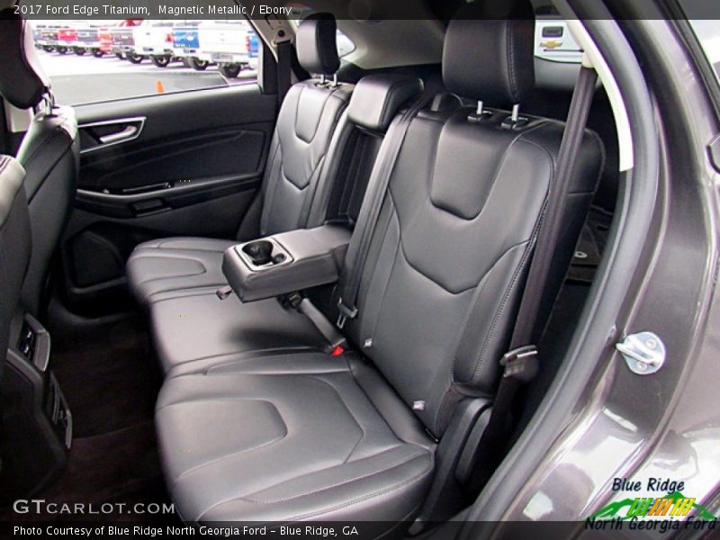 Magnetic Metallic / Ebony 2017 Ford Edge Titanium