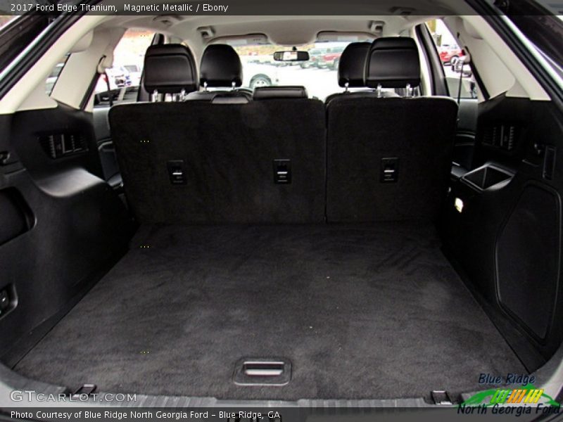 Magnetic Metallic / Ebony 2017 Ford Edge Titanium