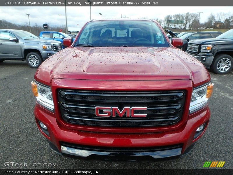 Red Quartz Tintcoat / Jet Black/­Cobalt Red 2018 GMC Canyon All Terrain Crew Cab 4x4
