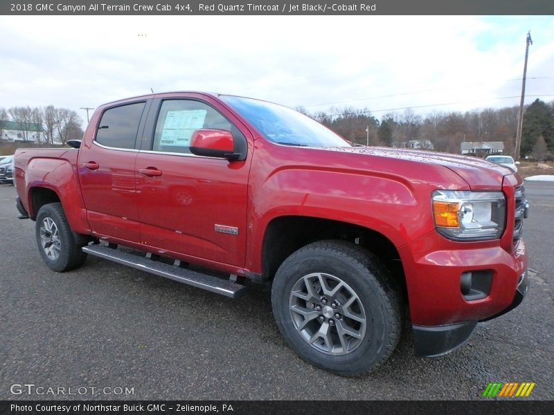  2018 Canyon All Terrain Crew Cab 4x4 Red Quartz Tintcoat