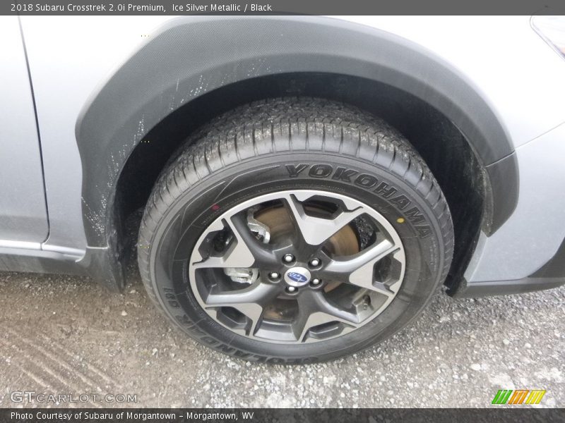 Ice Silver Metallic / Black 2018 Subaru Crosstrek 2.0i Premium