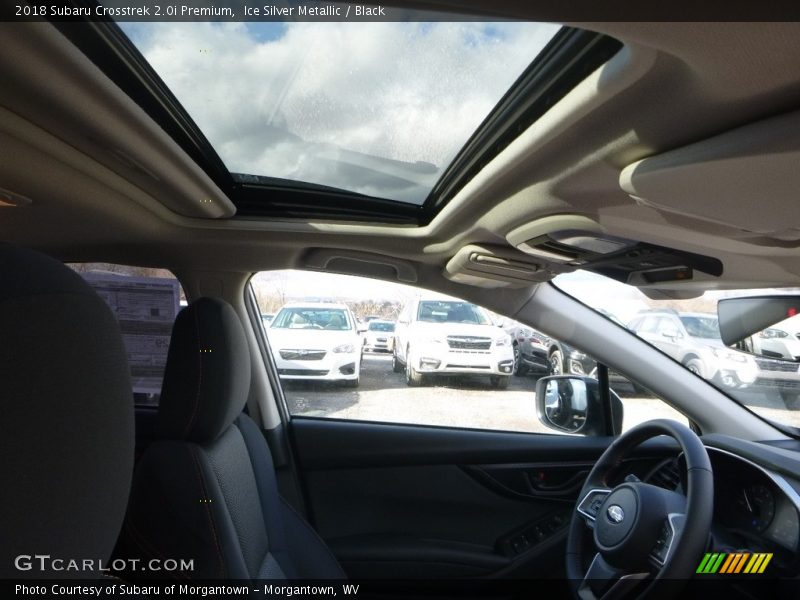 Ice Silver Metallic / Black 2018 Subaru Crosstrek 2.0i Premium